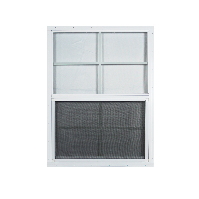 Ventana de granero con pantalla anti-mosquitos y ventana deslizante vertical