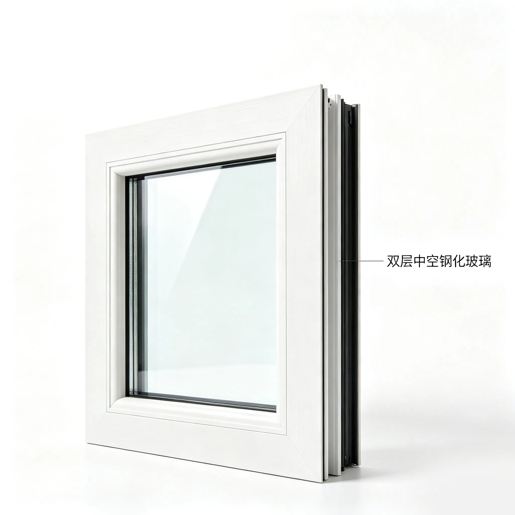 Mejor Precio Ventana de Impacto Ventana Casement de UPVC Ventana Deslizante Ventana de PVC Puertas de Ventana Ventana de UPVC Puertas y Ventanas para el Hogar