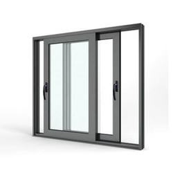 Ventanas deslizantes de aluminio personalizadas resistentes a impactos, ventanas para huracanes de vidrio deslizante para el hogar