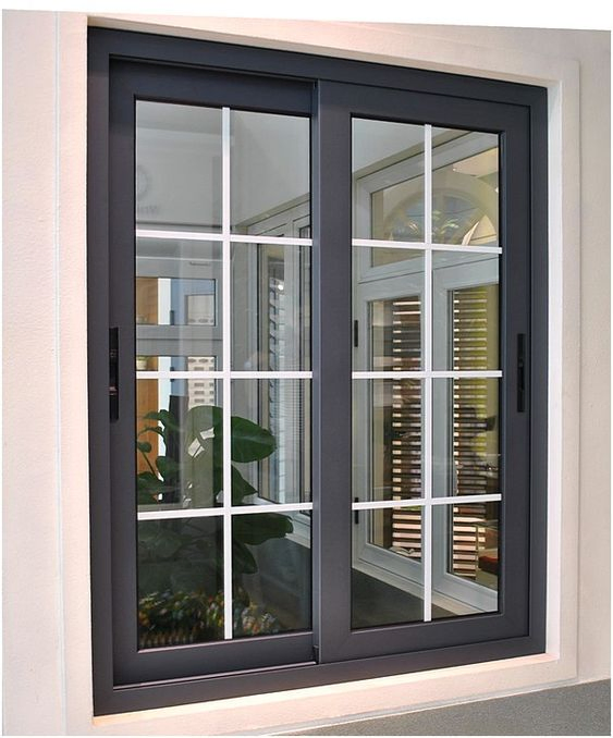 Precio de ventanas y puertas de vidrio doble acristalado de Foshan, ventana deslizante de aluminio residencial, ventanas deslizantes de aluminio con mosquitera, decoración del hogar