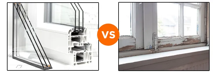 UPVC vs Madera