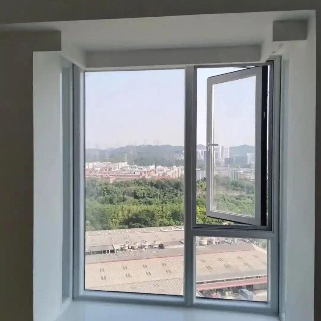 Ventanas deslizantes de seguridad para balcones con vidrio templado y marco de aluminio, con ventana antirrobo