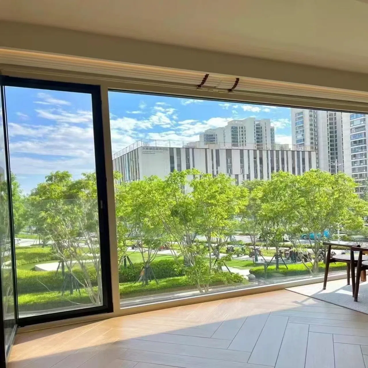 Ventana deslizante de presión lateral de UPVC de Winstar Security, Sichuan, China, vidrio de aluminio