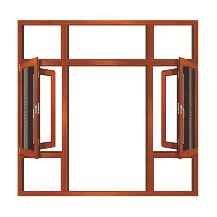 Ventana deslizante de aluminio para balcón de alta seguridad antirrobo 2 Ventana deslizante contra incendios
