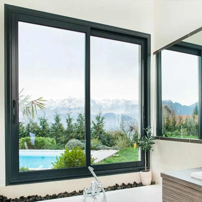 Ventanas deslizantes de aluminio