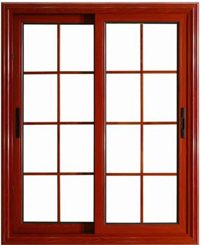 Puertas y Ventanas Deslizantes PA Grandes Áreas de Vidrio Diseño de Ventanas Deslizantes de Aluminio en Venta