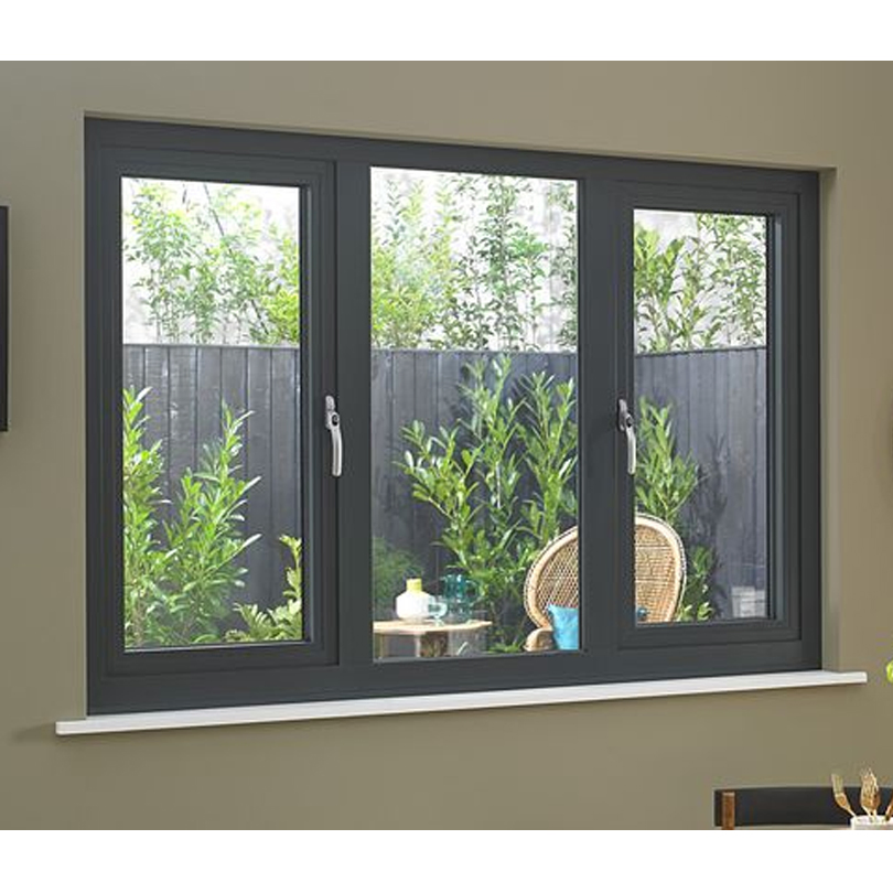 Puerta y ventana de balcón de villa con aislamiento acústico y térmico de aleación de aluminio, ventana deslizante de vidrio hueco