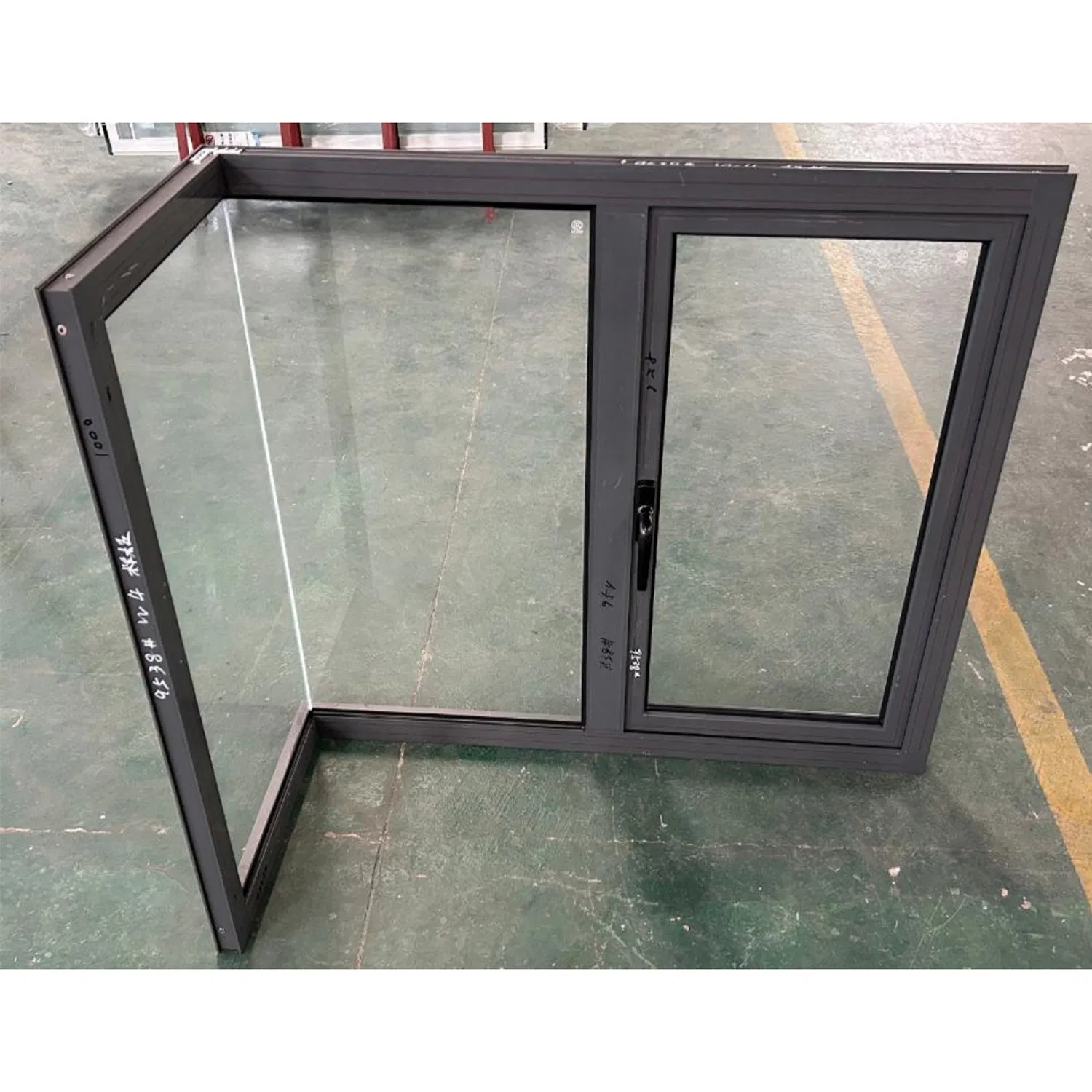 Mejor ventana deslizante de aluminio con doble cristal, mosquitero, insonorizada, ventana de esquina/ventana en forma de L