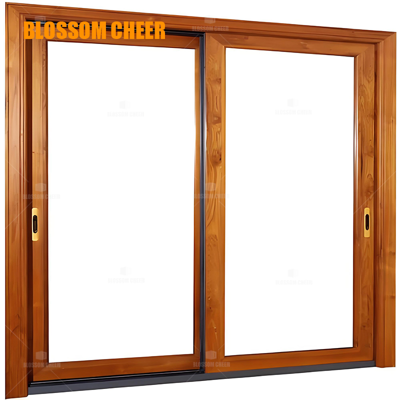 Ventanas deslizantes de aluminio esmaltado moderno premium para casas grandes