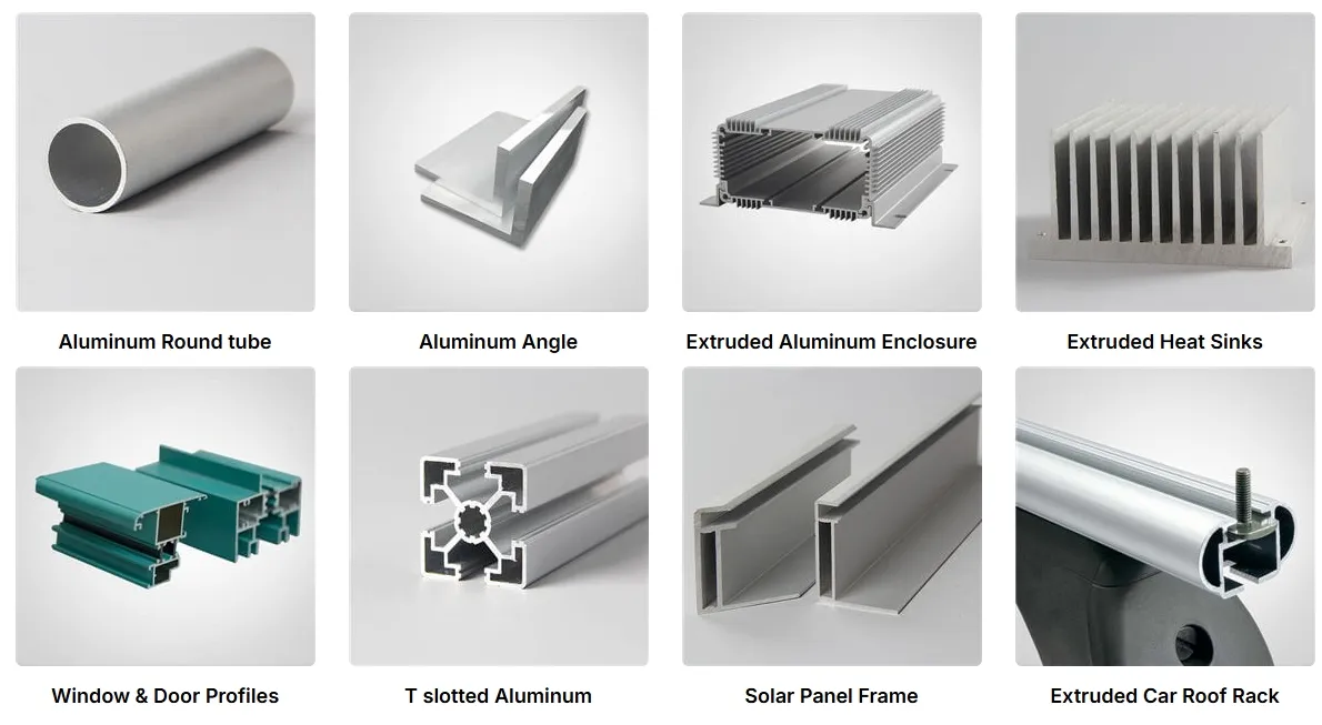 Proceso de extrusión de aluminio