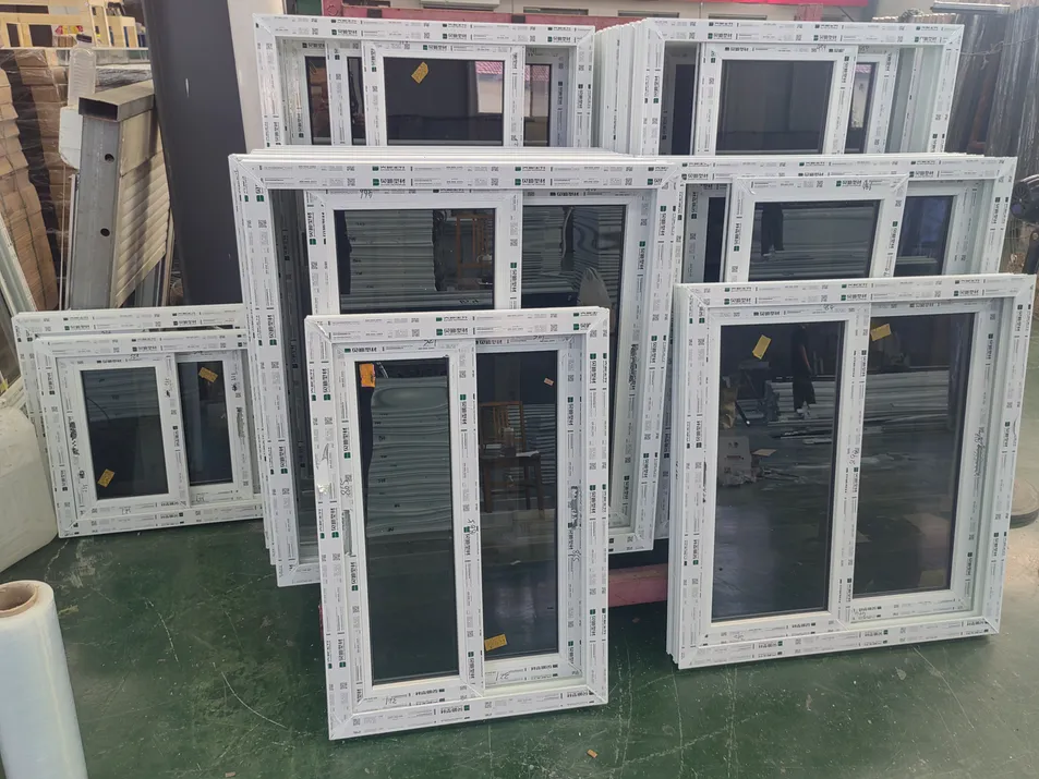 Ventanas Deslizantes de UPVC PVC con Vidrio de Impacto