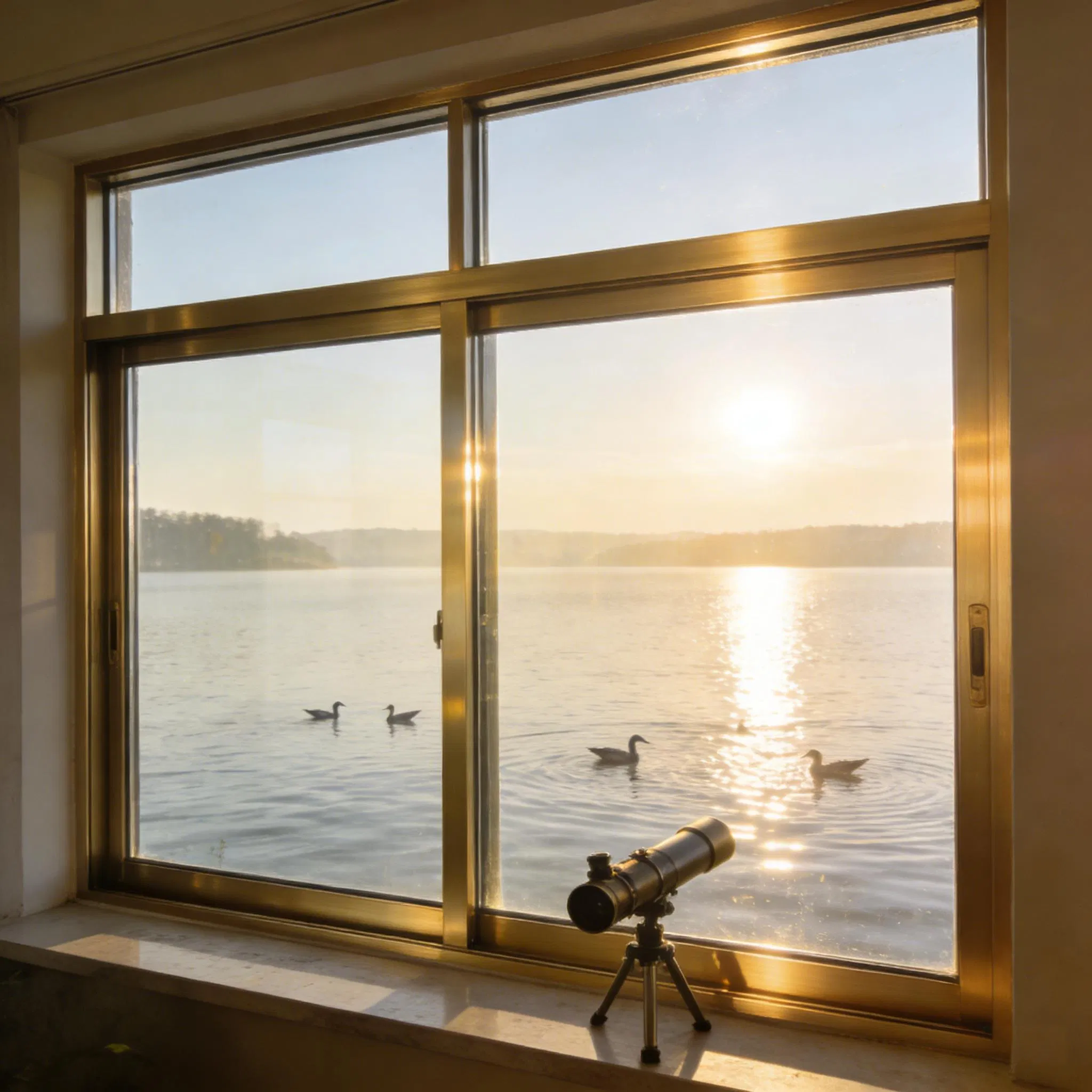 Ventana Deslizante Energéticamente Eficiente en 6063-T5 Aleación de Aluminio