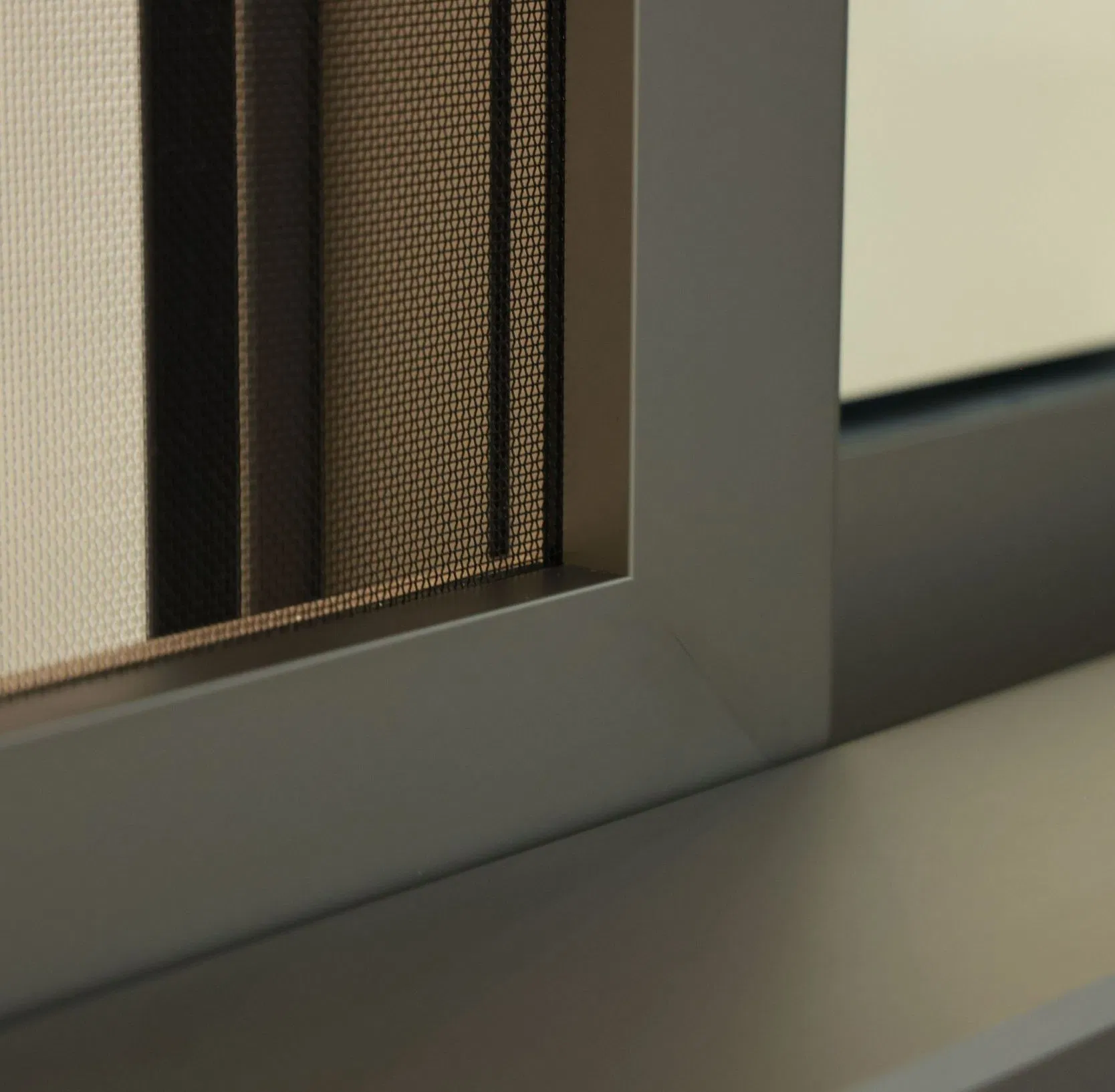 Mejor ventana deslizante de seguridad antirrobo popular con mosquitera para áreas de insectos
