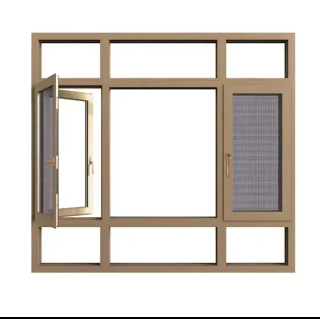 Ventana deslizante aislada de alta calidad y diseño moderno para el balcón de la sala de estar