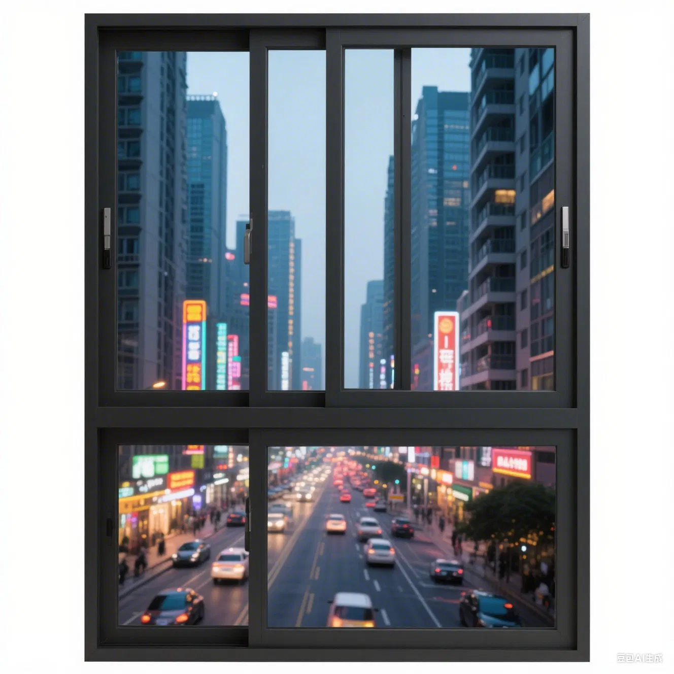 Diseños versátiles de ventanas deslizantes de aluminio para soluciones interiores de hogar elegantes