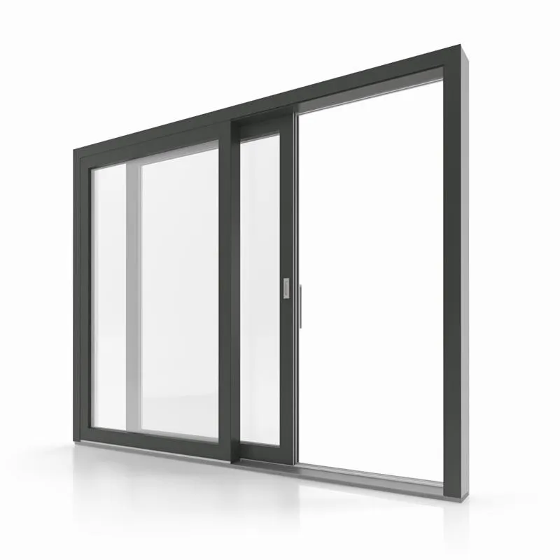 Ventana plegable de aluminio 1
