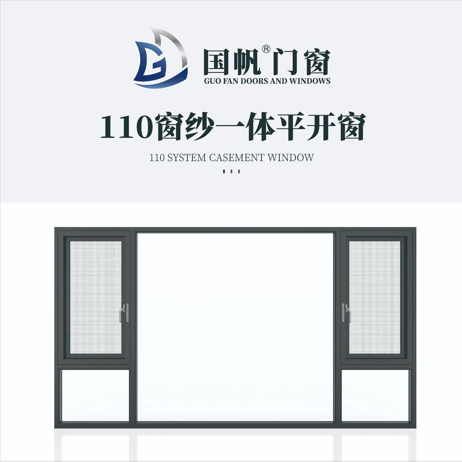 Ventanas de casement de aluminio con aislamiento acústico de ruptura térmica hechas a medida, ventanas deslizantes, puertas deslizantes, puertas plegables