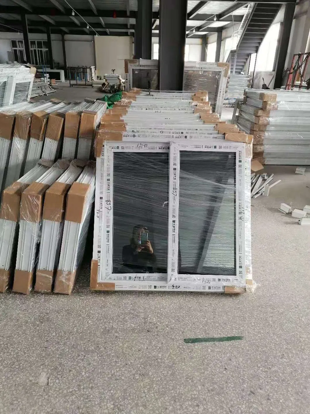 Perfil insonorizado de ventana de PVC