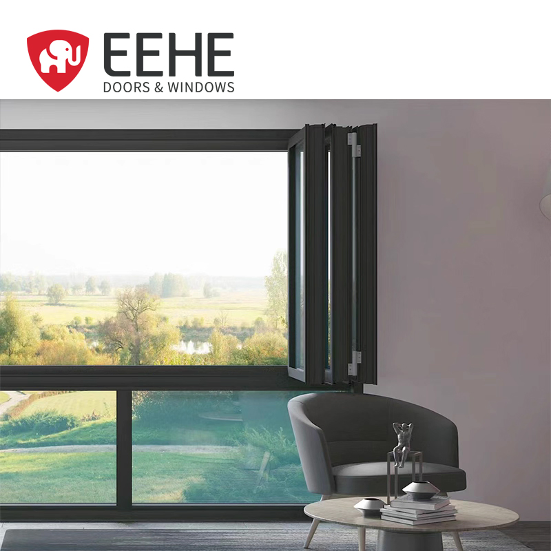 Ventana deslizante plegable personalizada con Proyecto Silencioso CSA