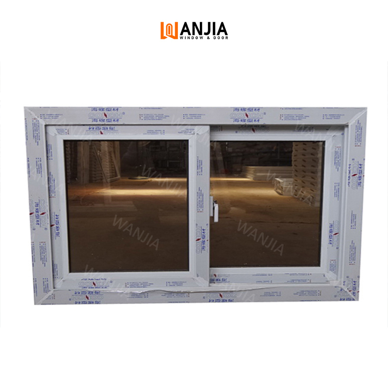 Precio de fábrica Ventanas deslizantes de vidrio Energy Star de UPVC plástico vinilo PVC