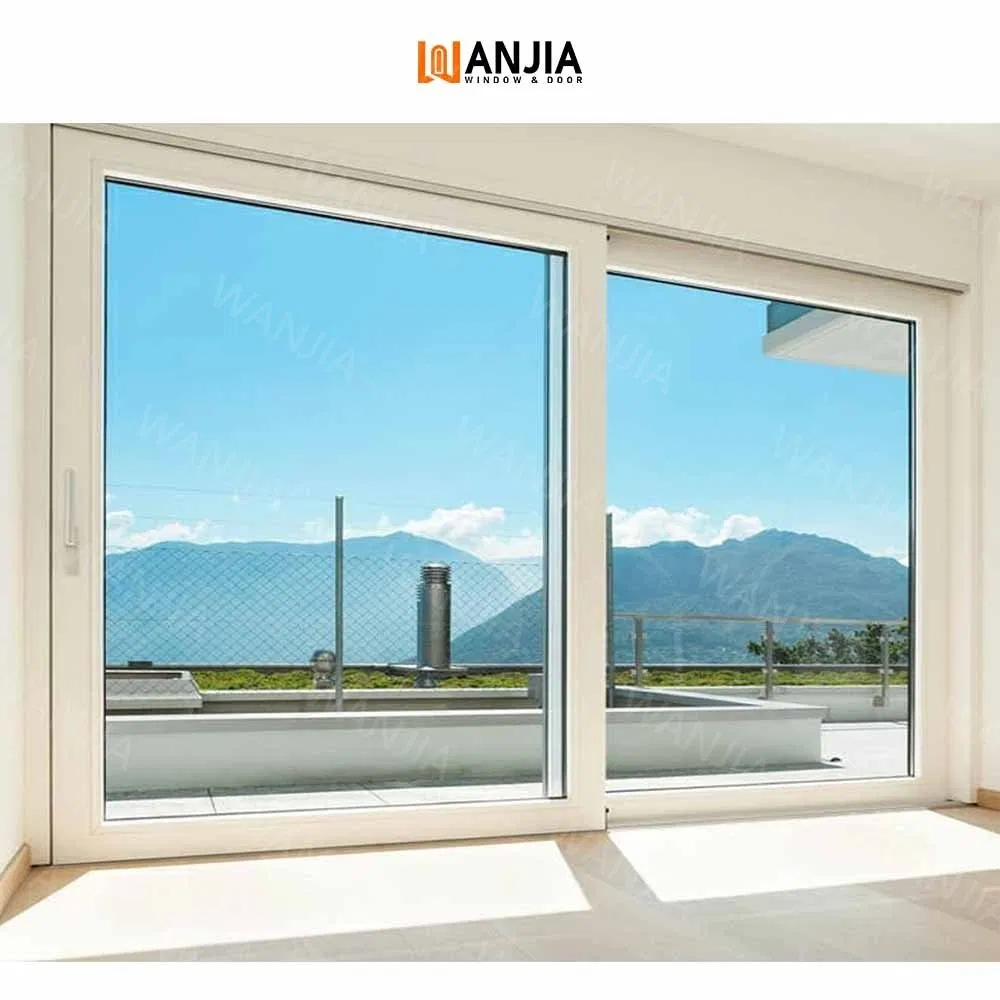 Diseño de Ventana de Casa Ventana Moderna Ventanas Deslizantes de Plástico PVC