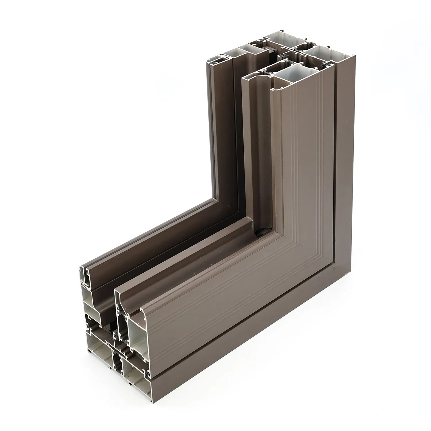 Especificación personalizada de OEM, marco de ventana deslizante de aluminio con ruptura térmica de China