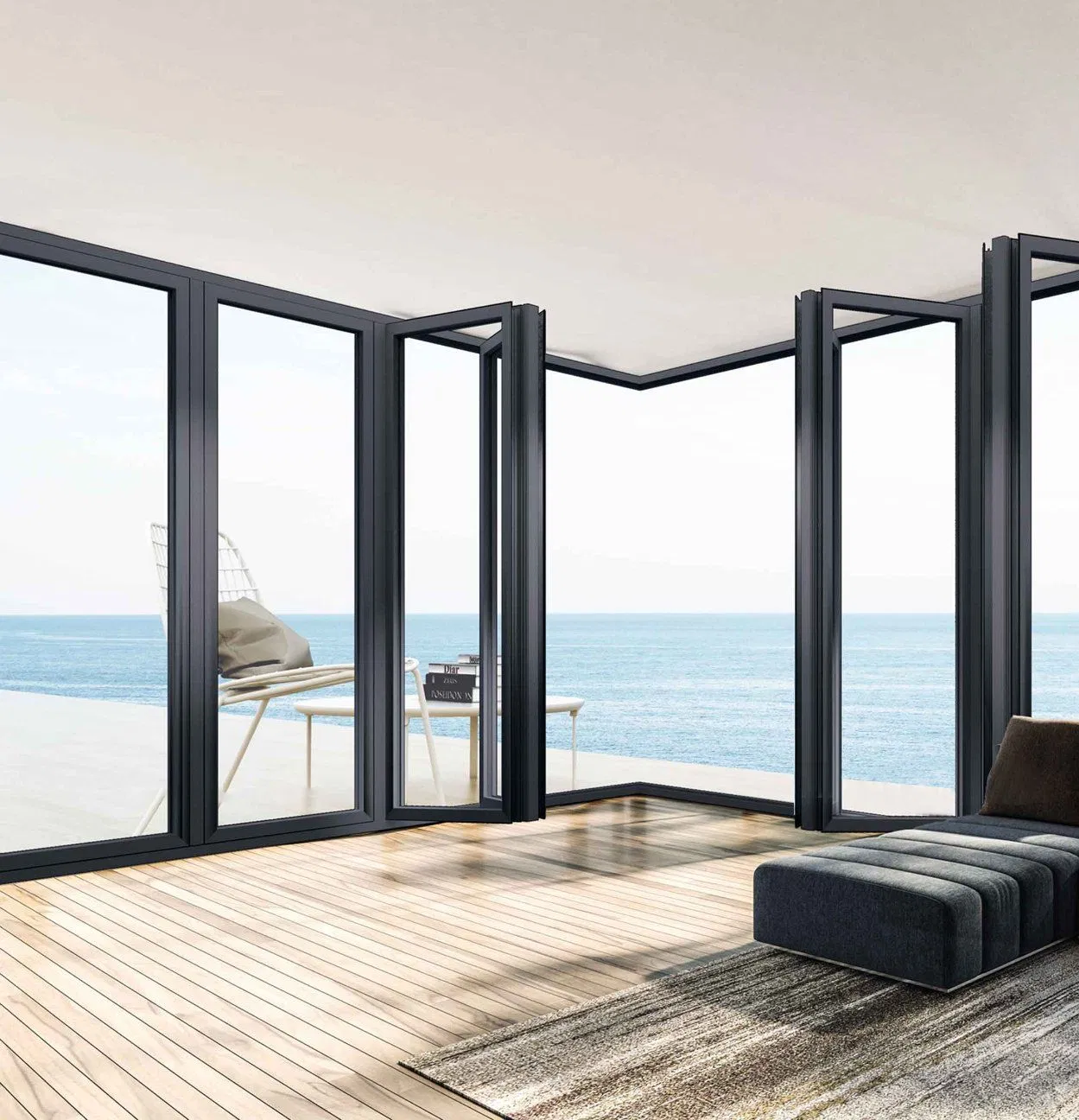 Ventana deslizante de aluminio a prueba de sonido para uso residencial