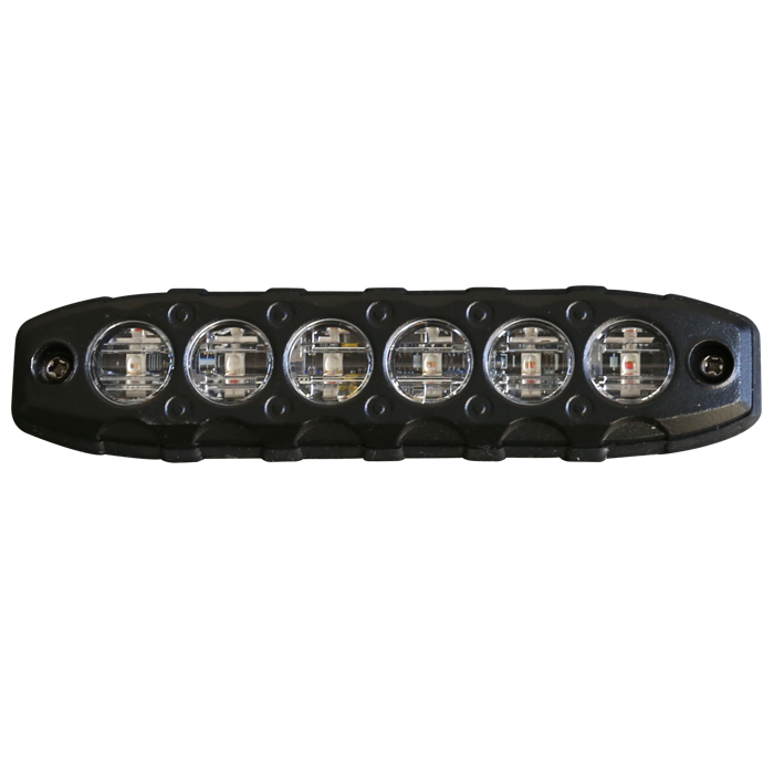Senken Super Thin Vehículo LED Emergencia Estroboscópico Parpadeante LED Faro