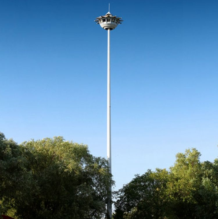 16m 30m Luces de Alto Mástil Urbanas Acero Carbono, Acero Inoxidable, Aluminio
