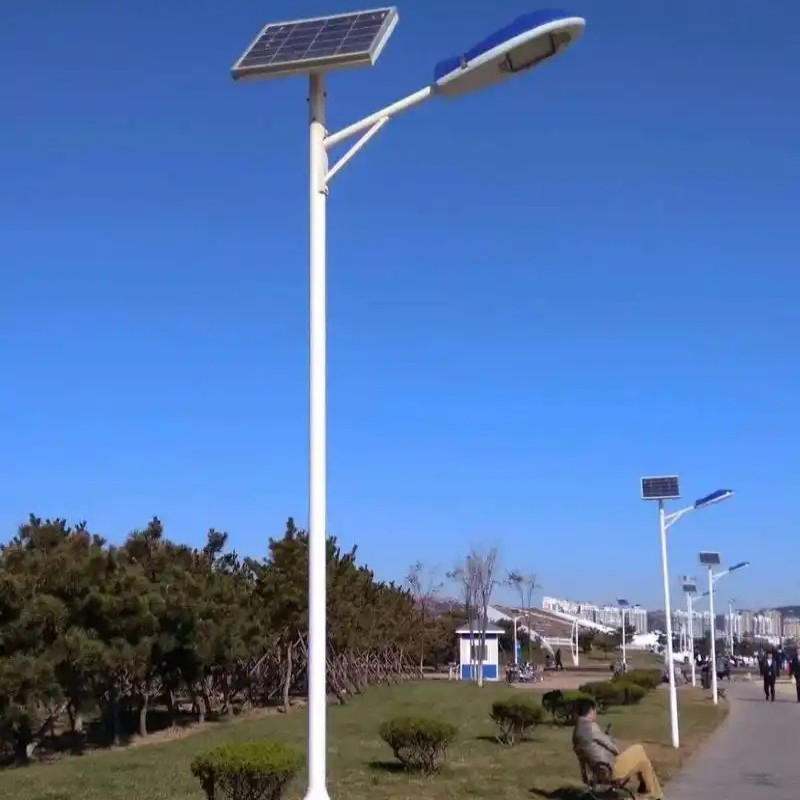 100W 120W IP66 Luces de Calle LED Solares Alimentadas por Energía Solar