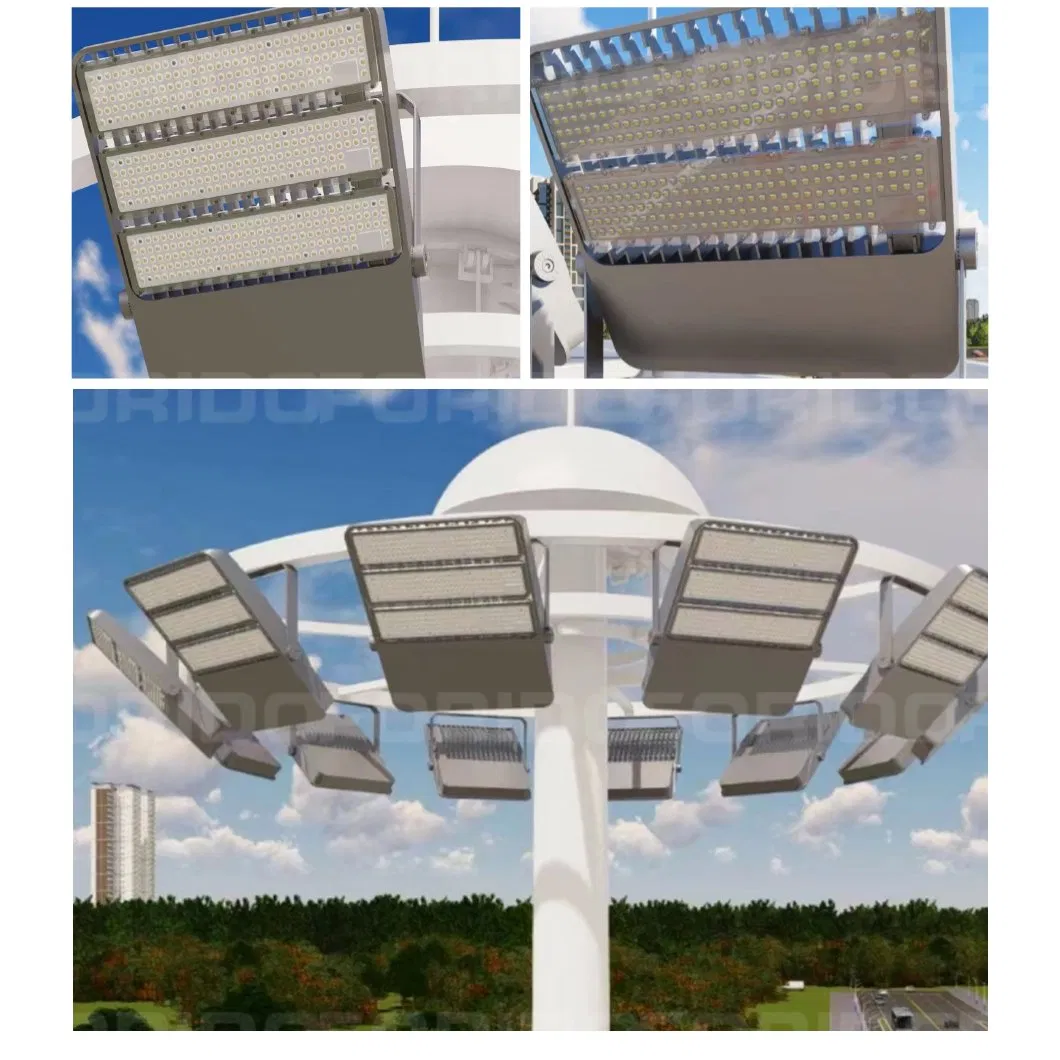 15m/20m/25m/30m/35m Luz de mástil alto LED para estación exterior de aeropuerto
