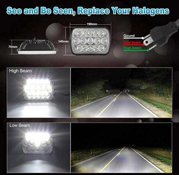 Faro LED Ultra Brillante para Conducción Nocturna Segura