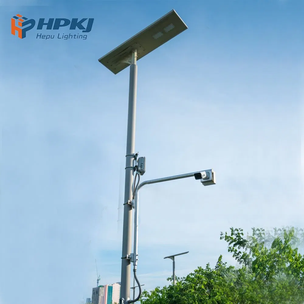 IP65 Lámpara de calle solar integrada todo en uno para paisajes y caminos