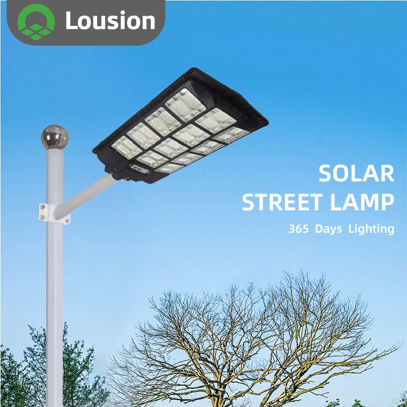 Nueva Lámpara Solar de Calle Todo en Uno a Prueba de Lluvia sin Herramientas para Caminos