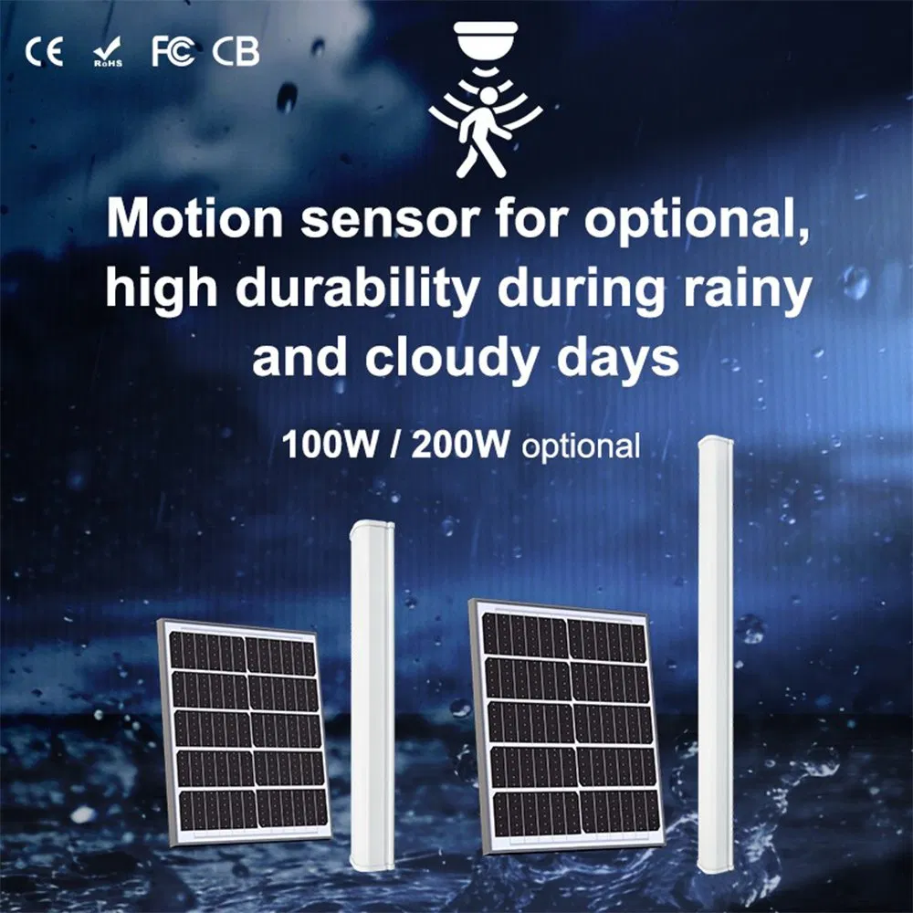 Luz LED tri-proof de tipo dividido al por mayor 100W con sensor de movimiento por radar IP65 lámpara lineal a prueba de vapor impermeable para almacén