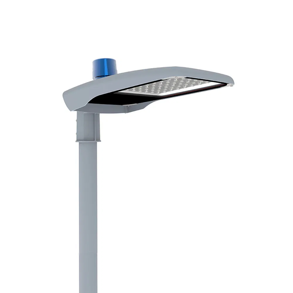 Lámpara de calle LED con enchufe Zhaga inteligente IP65 Luz de calle LED para cancha, estadio, estacionamiento, carreteras