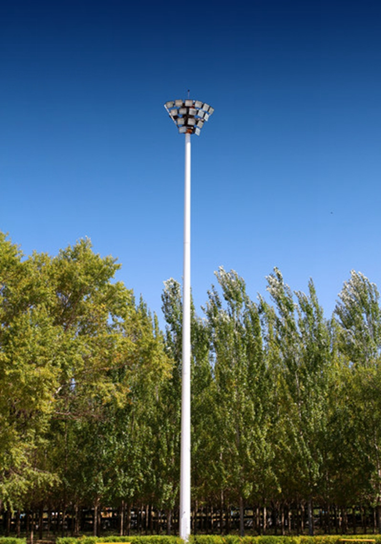 Alta resistencia, resistente a tifones, luz de mástil alta impermeable de acero inoxidable de una sola pieza 304