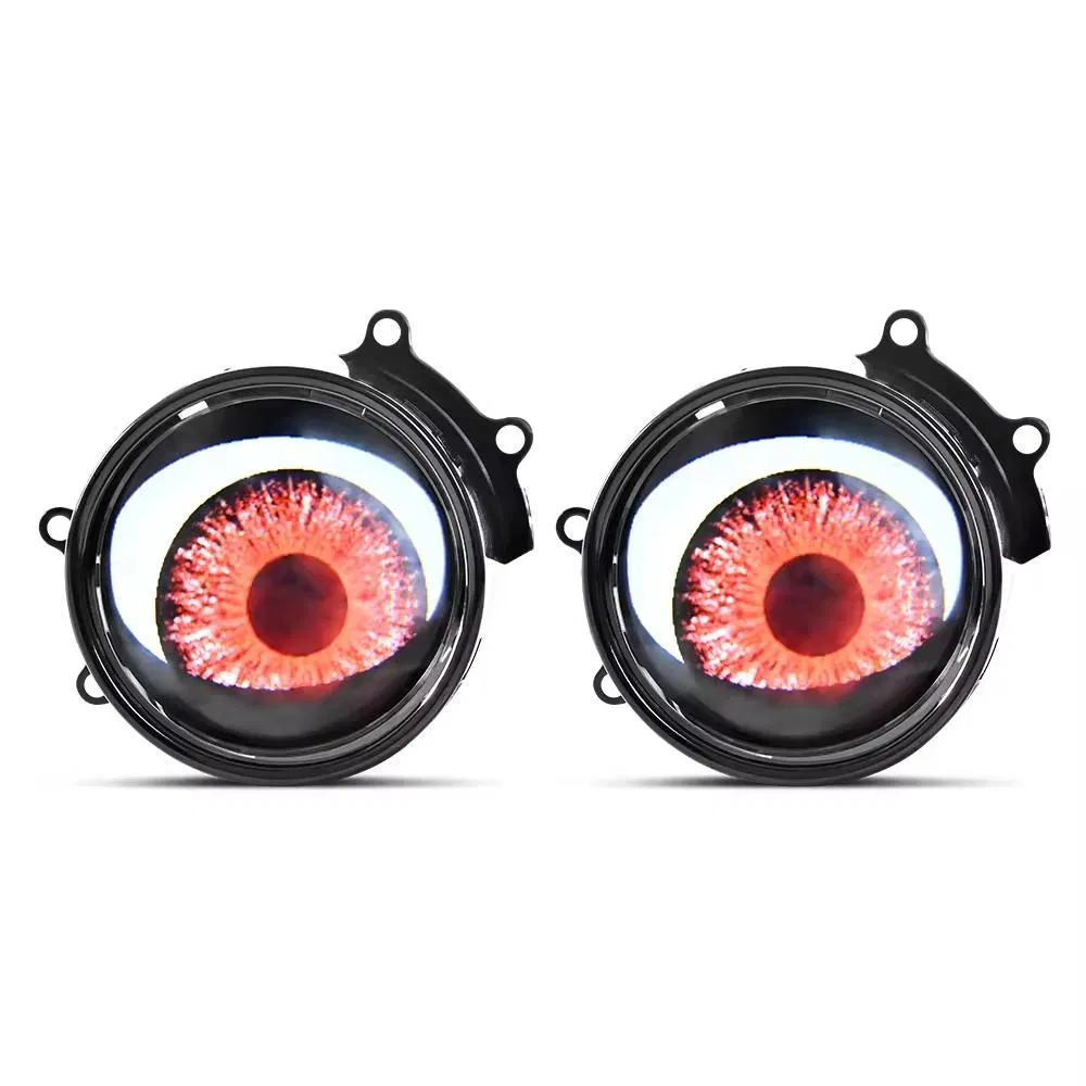 Accesorios de Coche Ojos de Diablo Universales 4/8models para Opción Ojos de Demonio Vivos y Realistas en Faros de Auto