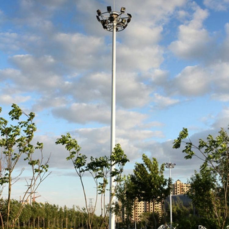 16m 30m Luces de Alto Mástil Urbanas Acero Carbono, Acero Inoxidable, Aluminio
