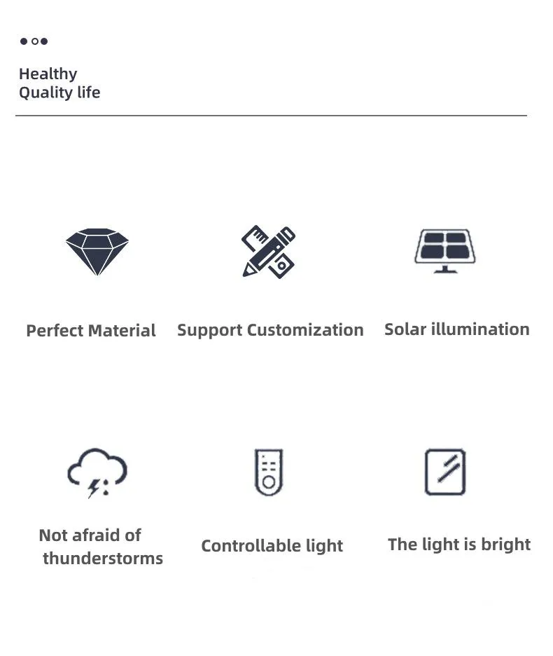 IP65 Control Remoto 30W 60W 100W Luz Solar Callejera Todo en Uno