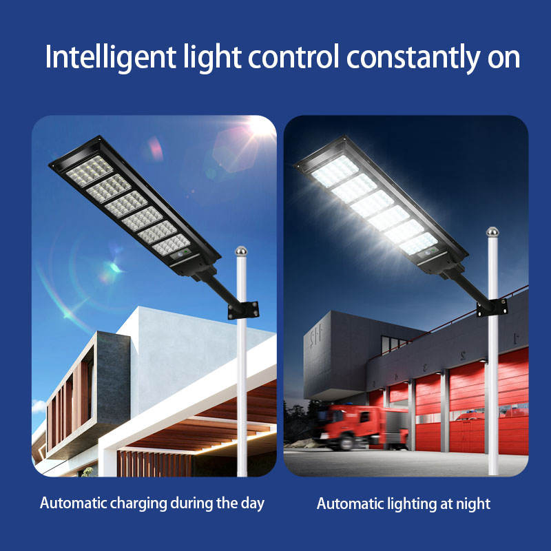 Lámpara de calle solar LED para exteriores con buen servicio
