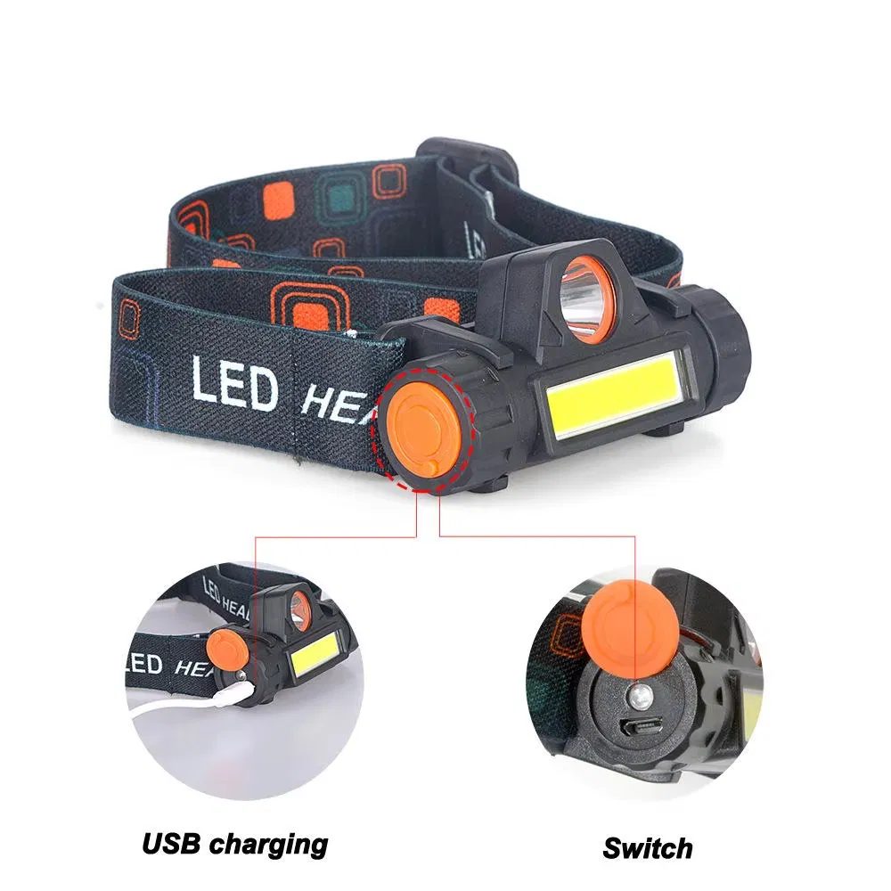 Faro LED de camping con carga USB