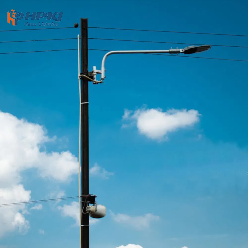 IP65 Lámpara de calle solar integrada todo en uno para paisajes y caminos