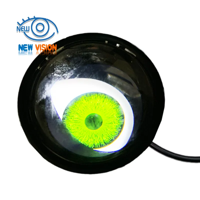 Luces dinámicas para automóviles con proyector de ojos de diablo