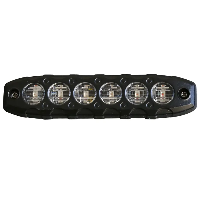 Luz de advertencia intermitente de emergencia de LED de vehículo superfino