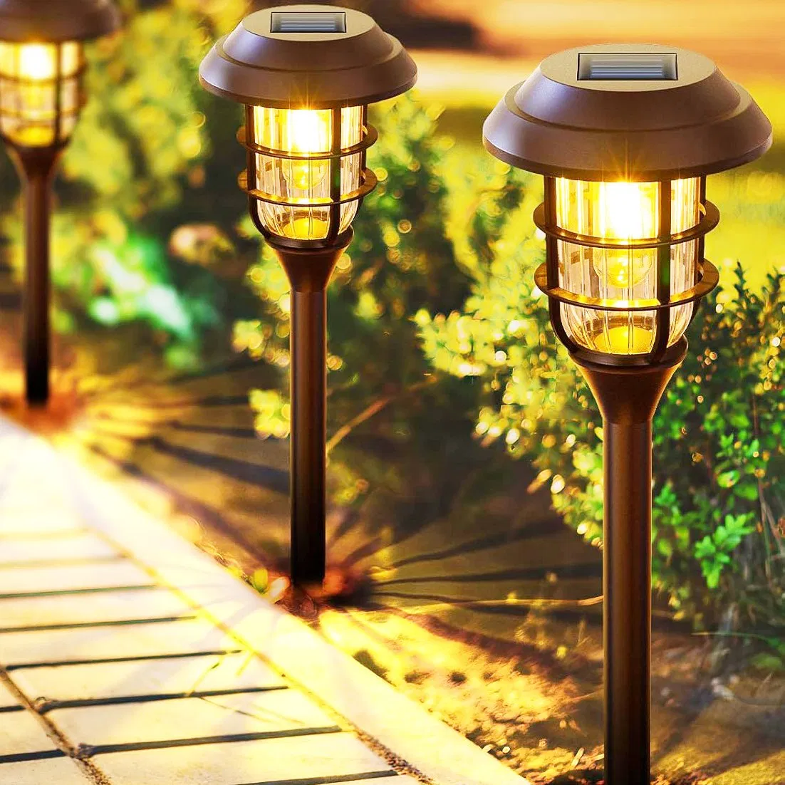 Luces de carretera LED, luces de jardín, farola de larga duración