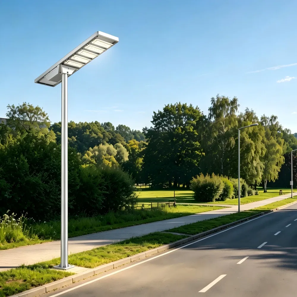 Sistema de Iluminación Solar Callejera LED