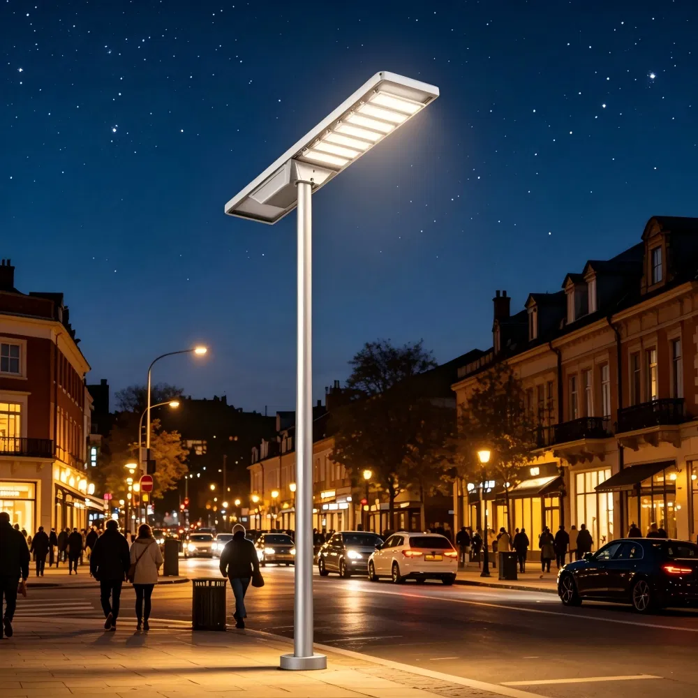 Sistema de Iluminación Solar Callejera LED