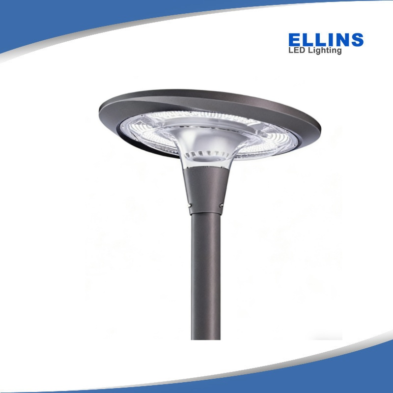 Lámpara Solar de Jardín UFO Integrada 15W 20W Luz Solar de Poste Superior de Energía Sostenible