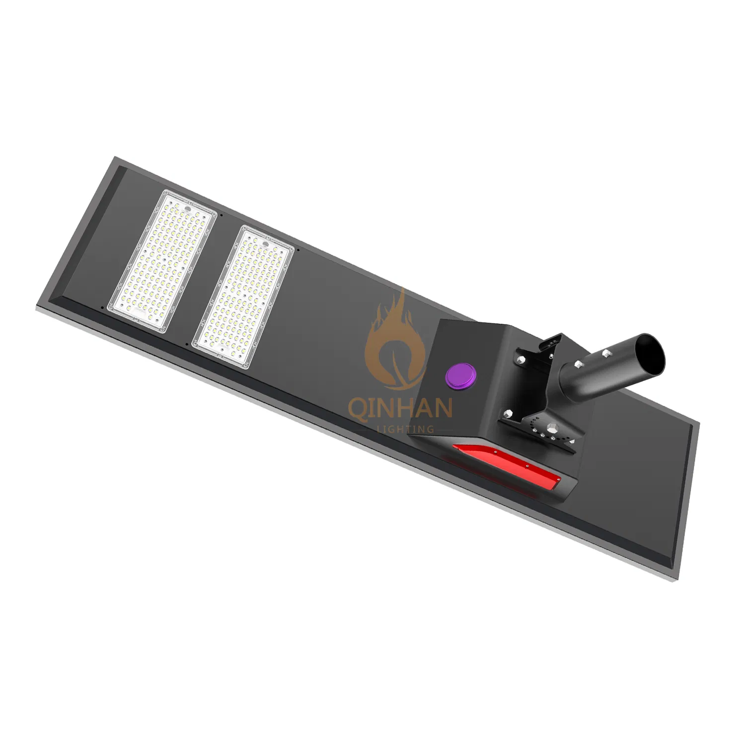 Exterior IP65 Todo en Uno 80W Lámpara Solar LED para Calle Jardín Camino